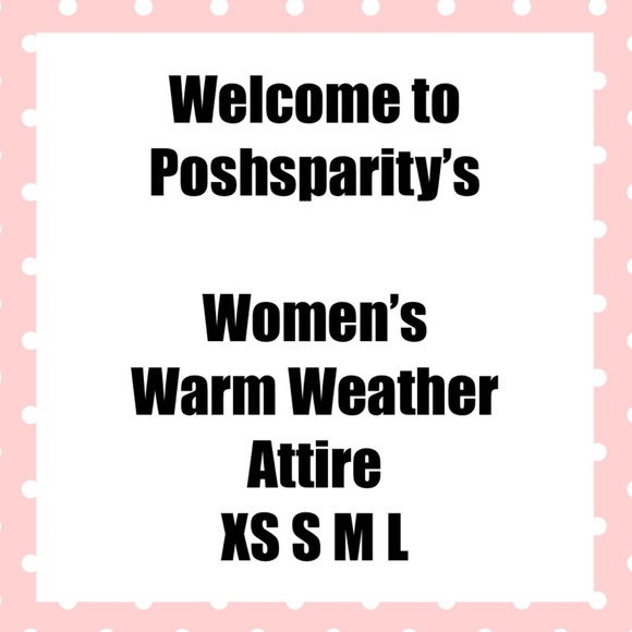 Other - WOMAN’S WARM WEATHER ATTIRE